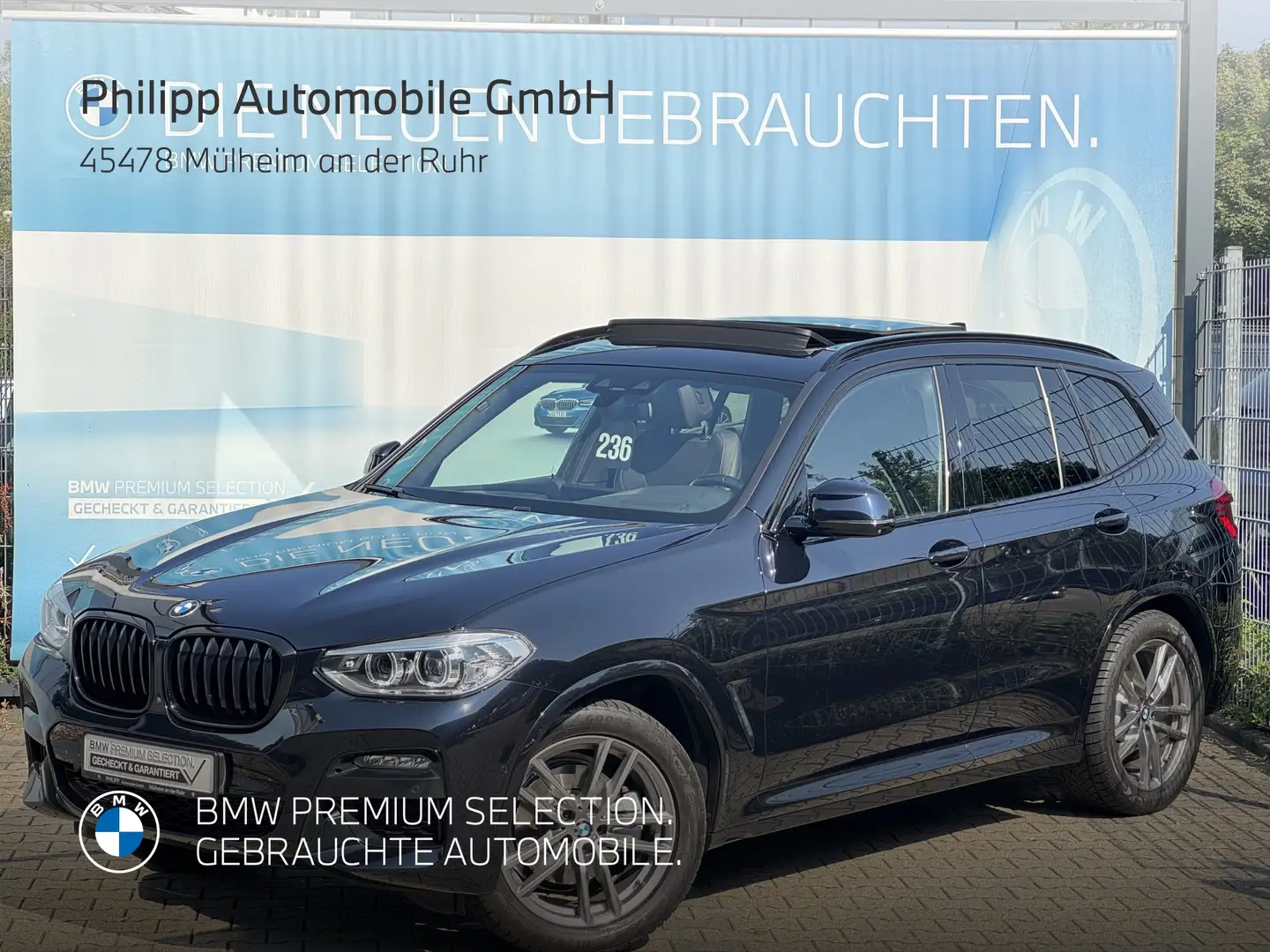 BMW X3 xDrive20i M Sport 360° PANO LED Ambiente HuD Schwarz - 1