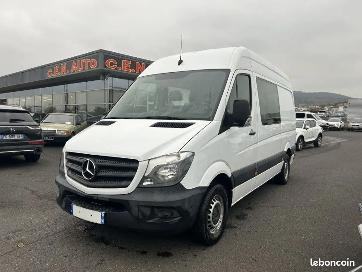 Mercedes-Benz Sprinter Mercedes CCB 214 CDI 37 DOUBLE CABINE 3T0 E6 Blanc - 1