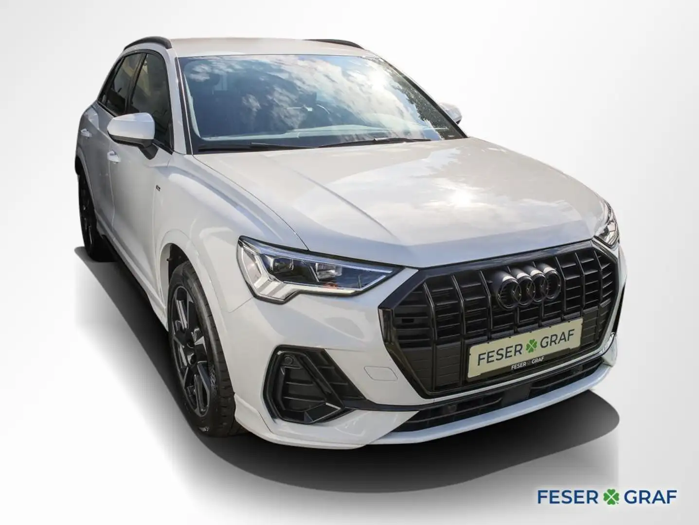 Audi Q3 35 TDI 2x S line AHK LED Navi RüKa Sitzh. Blanc - 2