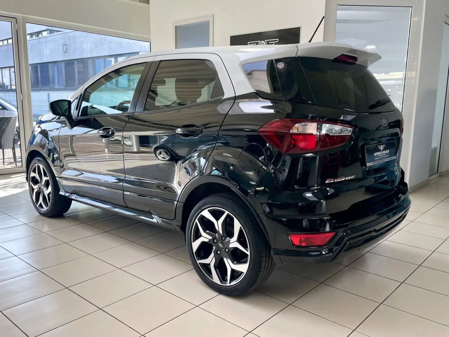 Ford EcoSport ST-Line 1,0 Ecoboost/Leder/Alus/SchDach Schwarz - 2