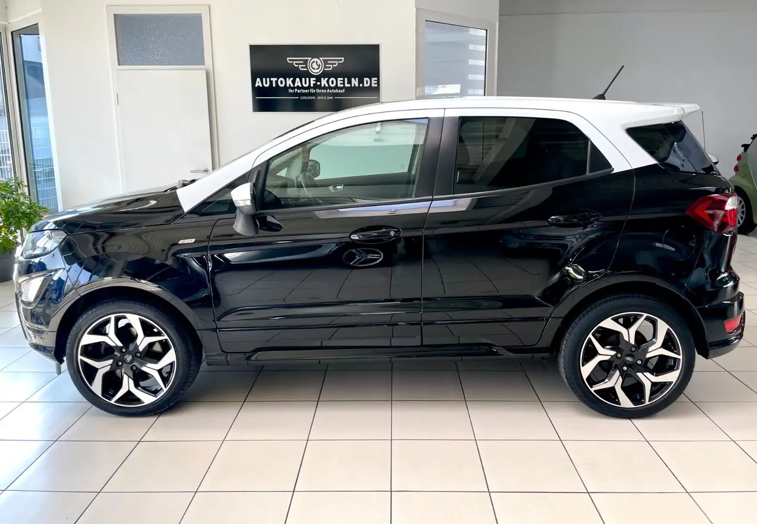 Ford EcoSport ST-Line 1,0 Ecoboost/Leder/Alus/SchDach Schwarz - 1
