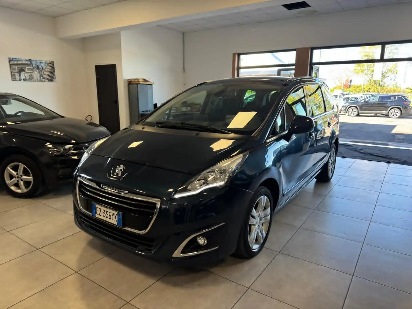 Peugeot 5008 5008 1.6 BLUEHDI 120CV EAT6 S&S ALLURE 7POSTI 2015 Blu/Azzurro - 2