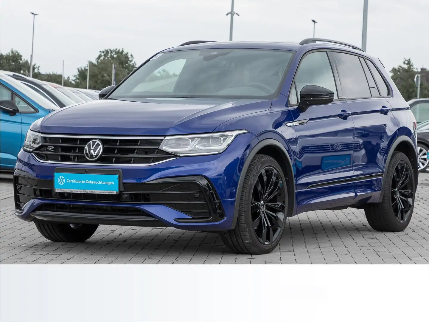 Volkswagen Tiguan 2.0 TSI 4M R-LINE MATRIX LM20 PANO KAMERA Blau - 2