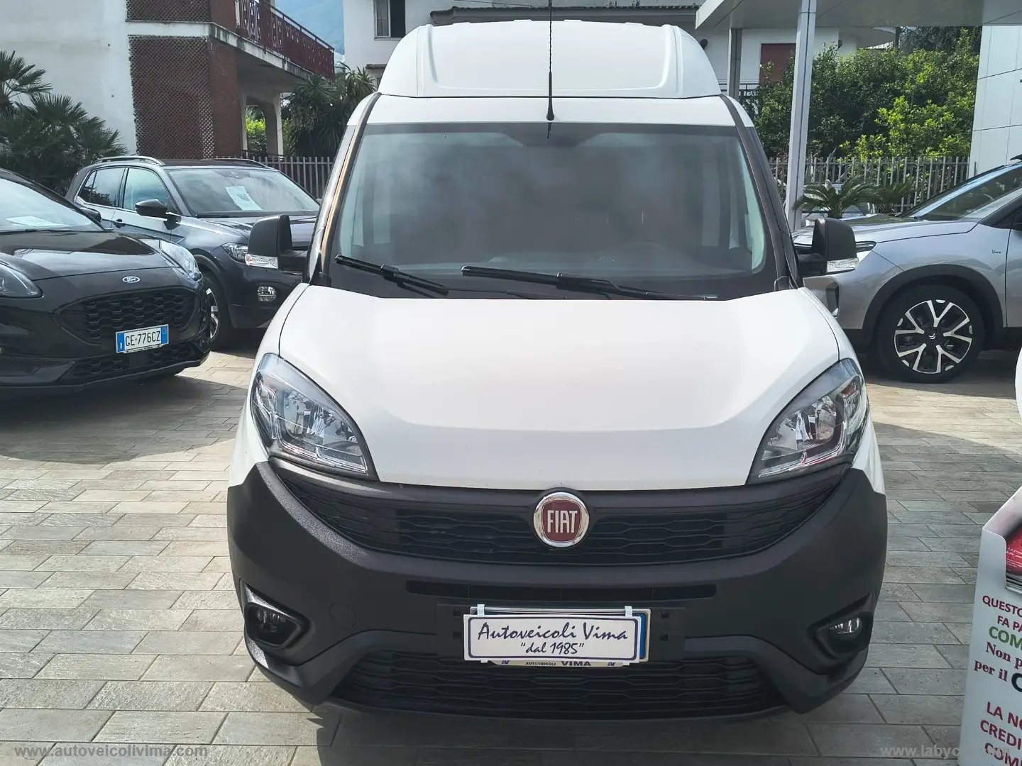 Fiat Doblo 1.6 MJT 120 PL-TA Cargo MaxiXL Lou 3 POSTI Bianco - 2
