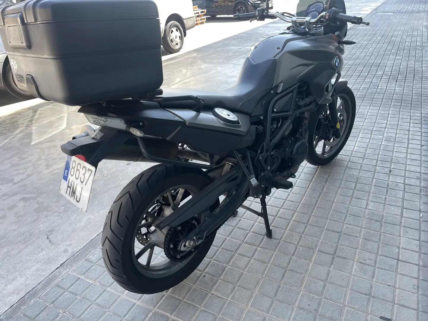 BMW F 700 GS intermitente led top case suspensión electrónica - 2