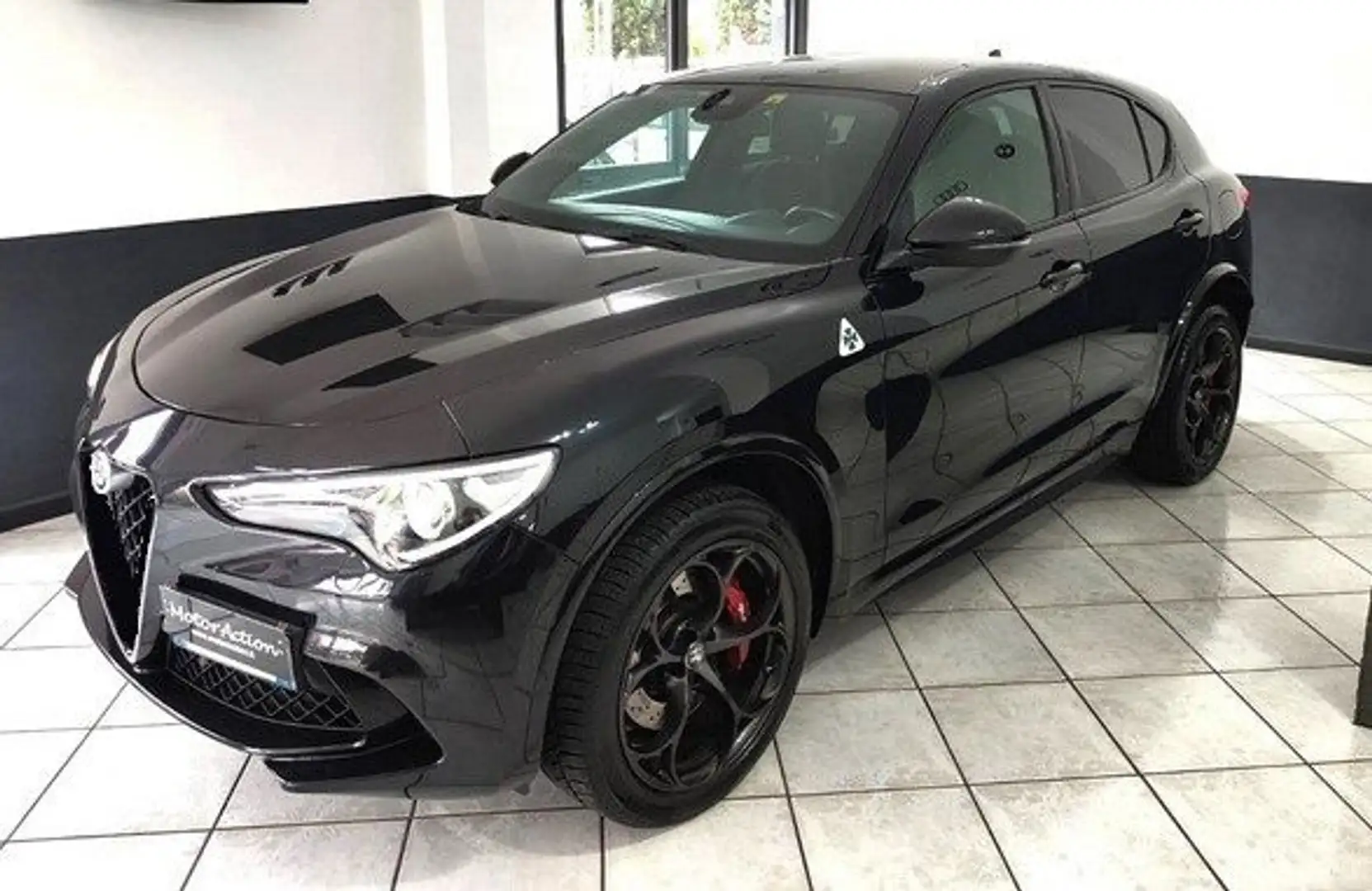 Alfa Romeo Stelvio 2.9 bi-t V6 Quadrifoglio Q4 510cv auto KM  CERT. Noir - 2