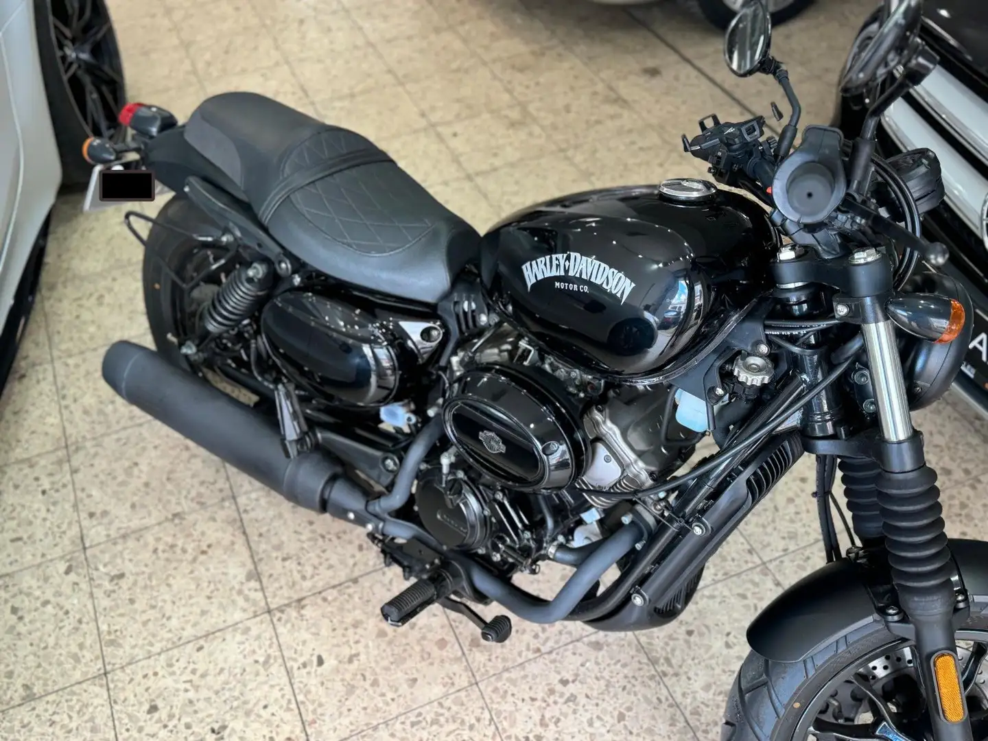 Hyosung Aquila GV 125 S | Harley Optik Einzelst. Chopper Black - 2