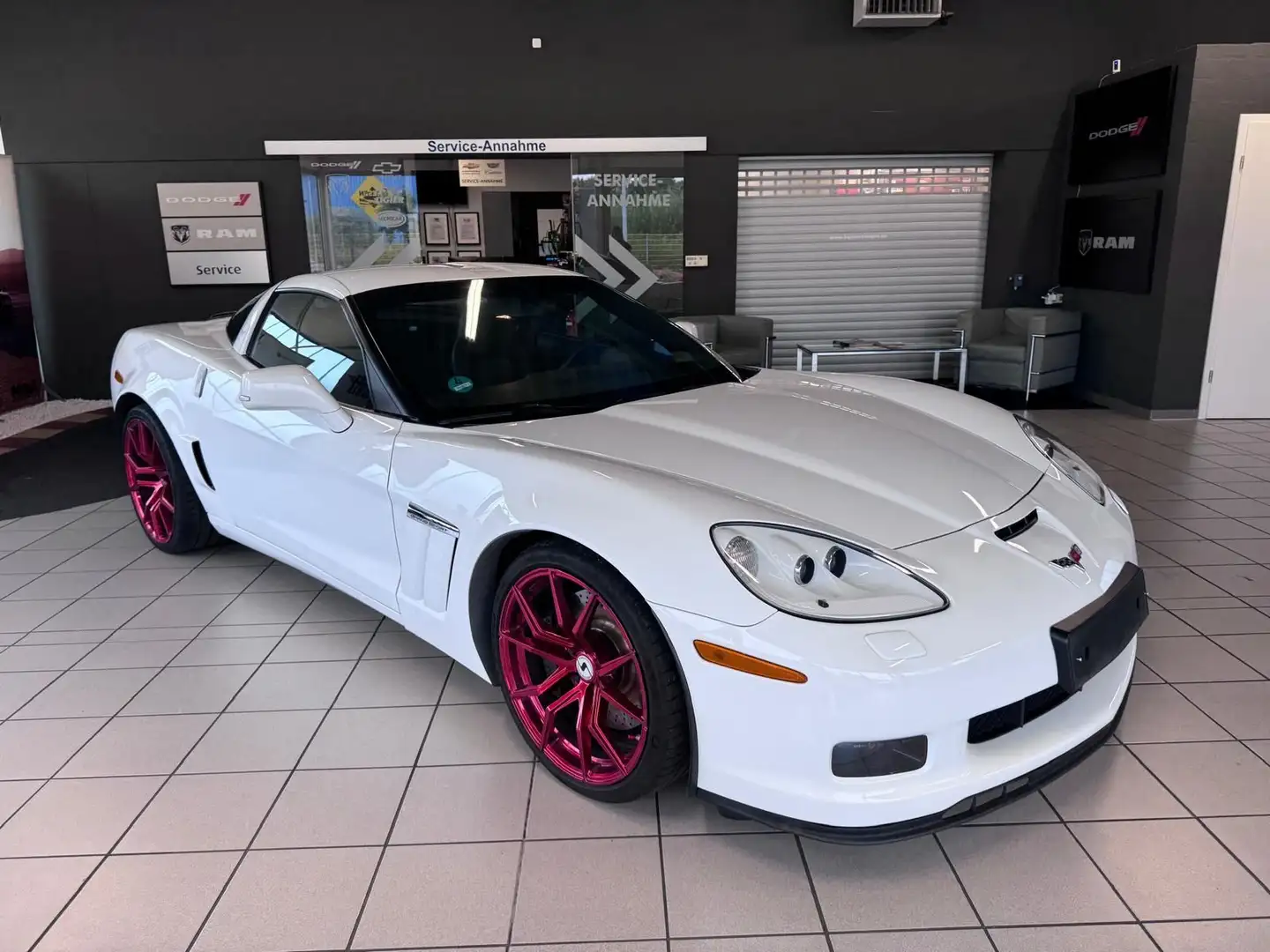 Corvette C6 Grand Sport*EU-Mod*Klappenabgasanlage* Blanc - 1