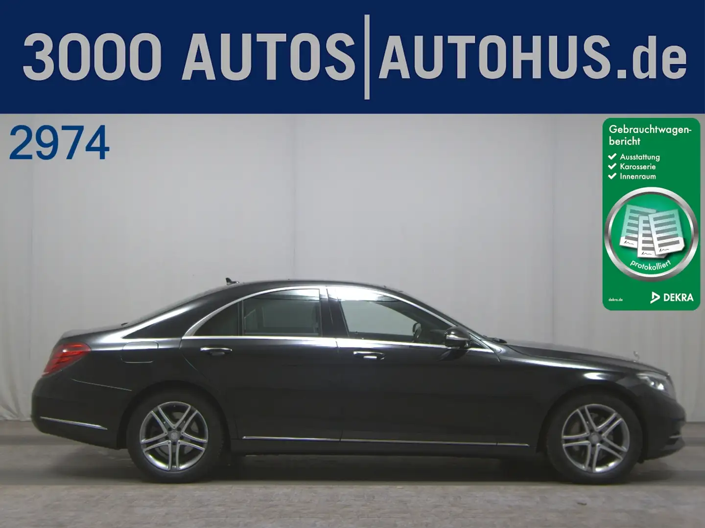 Mercedes-Benz S 350 d BlueTec ACC Luft Pano LED COMAND RFK LM Schwarz - 1