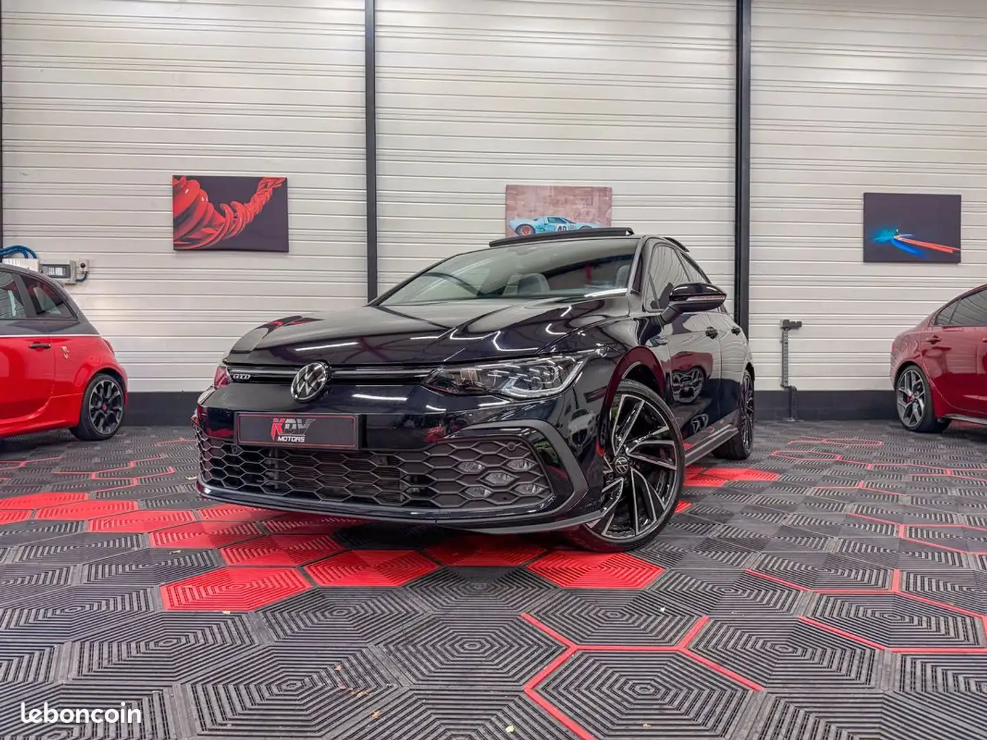 Volkswagen Golf 8 GTD 2.0 TDI 200 DSG7 – Suivi Harman Kardon Toit panoramique Noir - 1