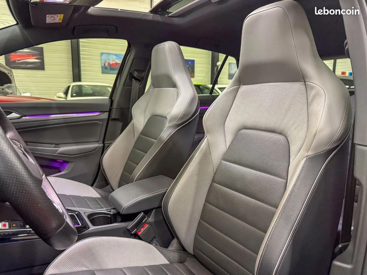 Volkswagen Golf 8 GTD 2.0 TDI 200 DSG7 – Suivi Harman Kardon Toit panoramique Noir - 2