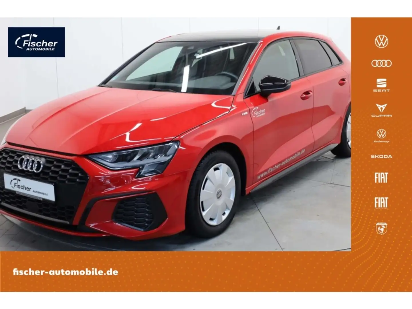 Audi A3 Sportback 30 TDI S line S-Tronic AHK/P-Dach Rosso - 1