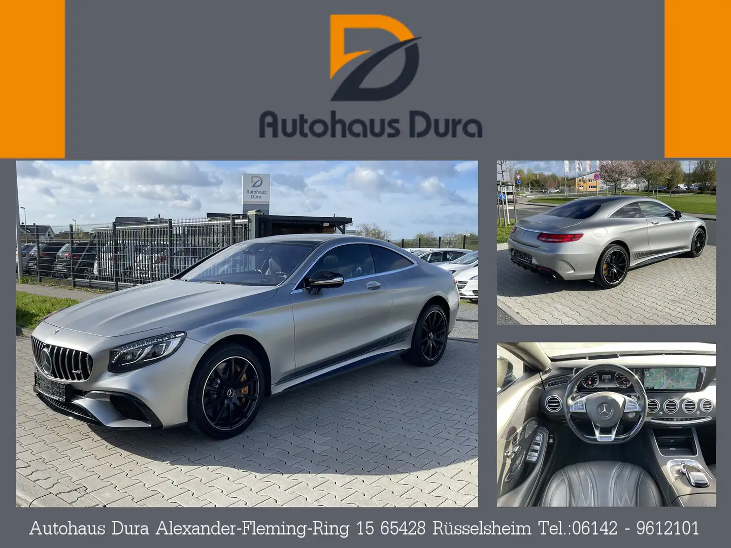 Mercedes-Benz S 65 AMG Coupe Drivers Package+LED Swarovsk Kris Silver - 1