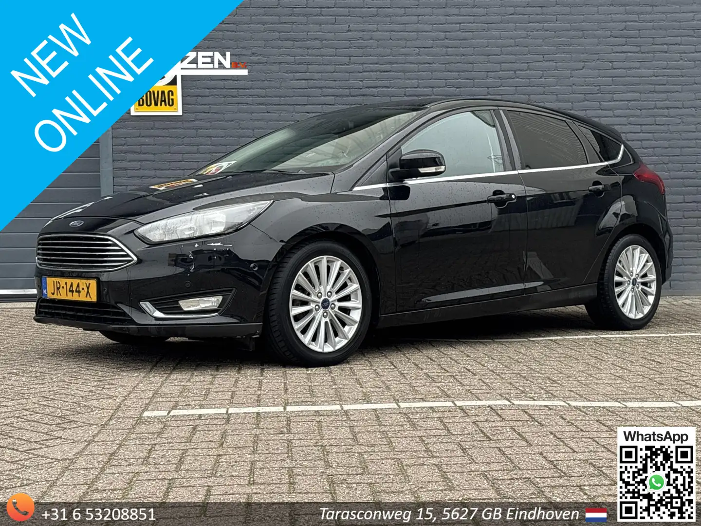 Ford Focus 1.0 Titanium | Climate | Cruise | Navi | PDC | Negro - 1