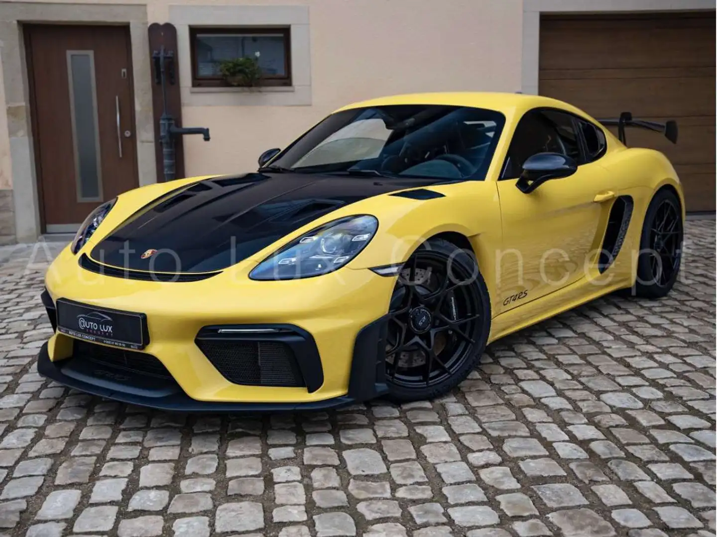 Porsche 718 Cayman GT4 RS Weissach/Lift/LED/Kamera/BOSE Galben - 1