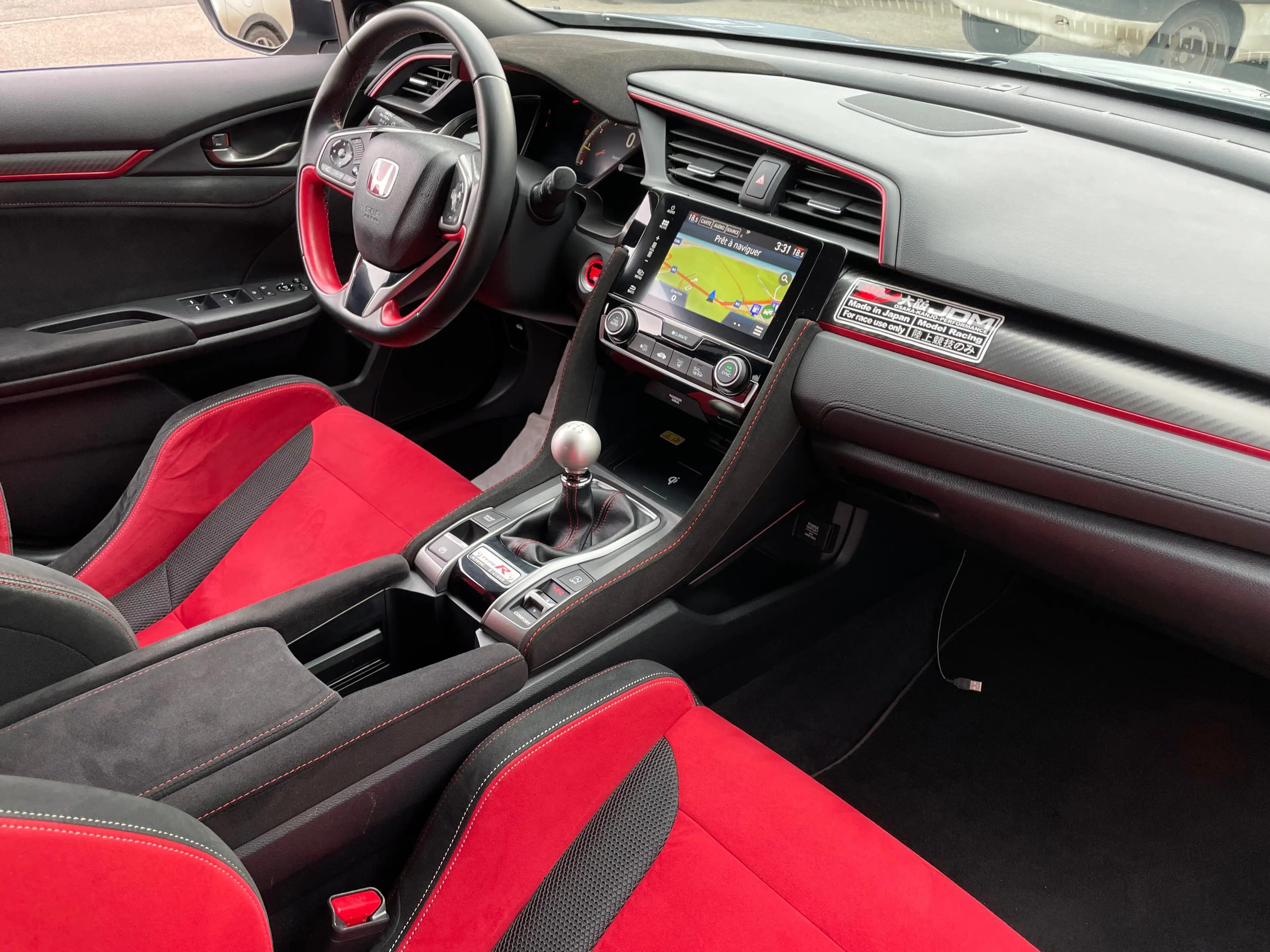 Honda Civic 2.0 TYPE-R GT 320CV ACC+ CAMERA KEYLESS SONIC GREY — photo 13