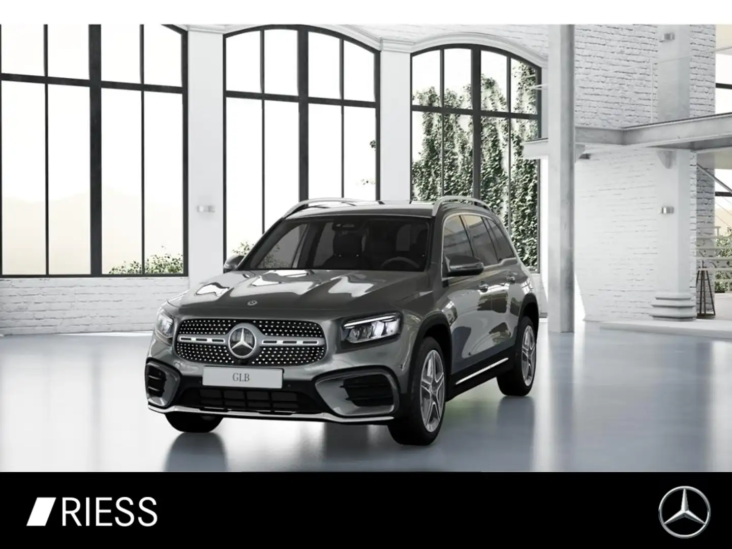 Mercedes-Benz GLB 220 d 4M AMG Sport Navi LED 7 Sitzer Keyless Gris - 1
