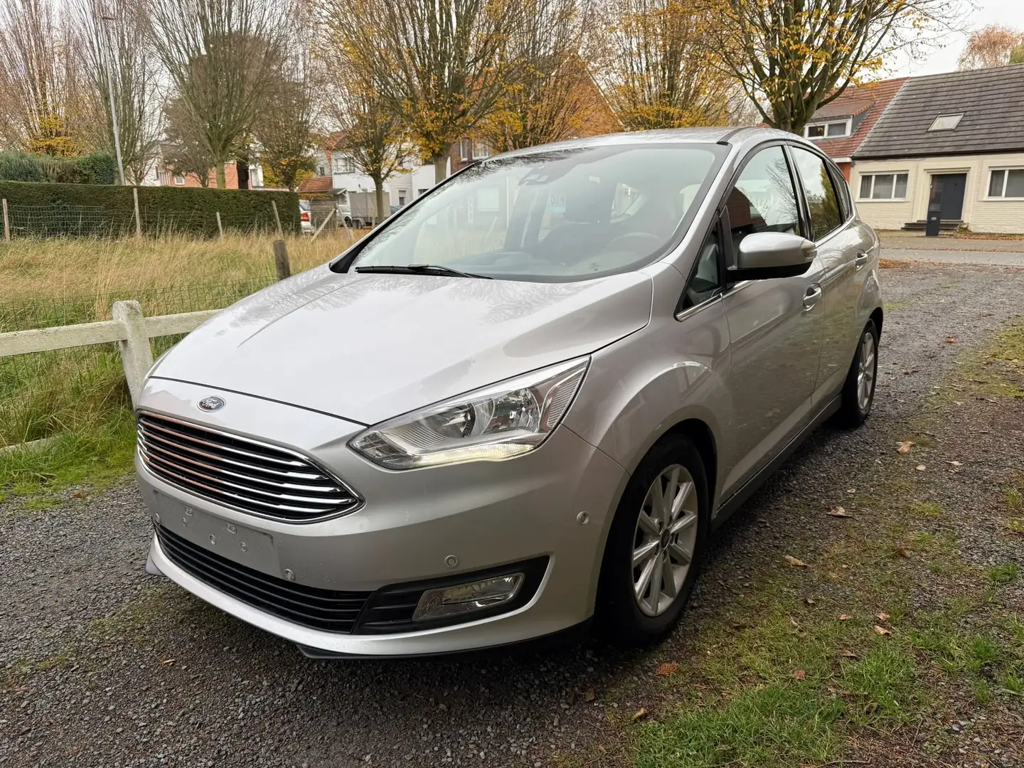Ford C-Max C-Max 1.0 EcoBoostTitaniumSta/STPGARANTIE 1AN/JAAR Grijs - 1