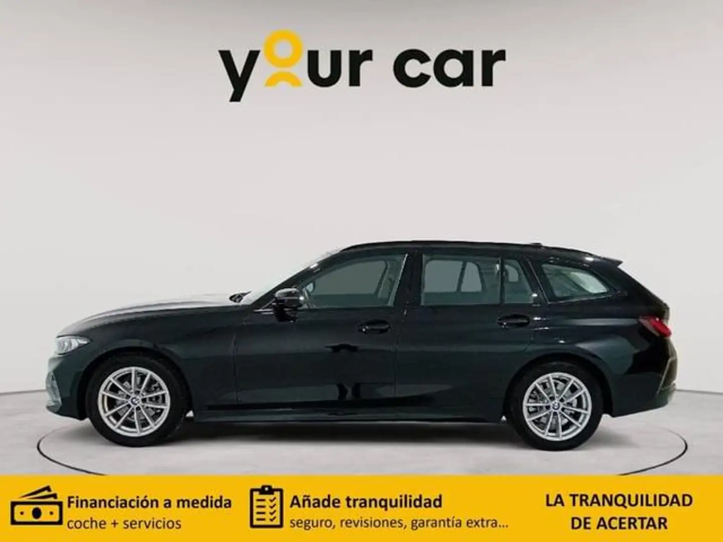 BMW 318 318dA Touring Noir - 2