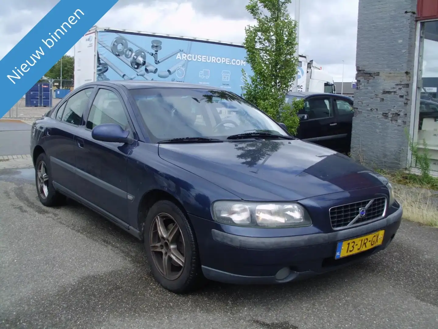 Volvo S60 2.4 BI FUEL LPG 2002 MET TREKHAAK TOP AUTO Blau - 2