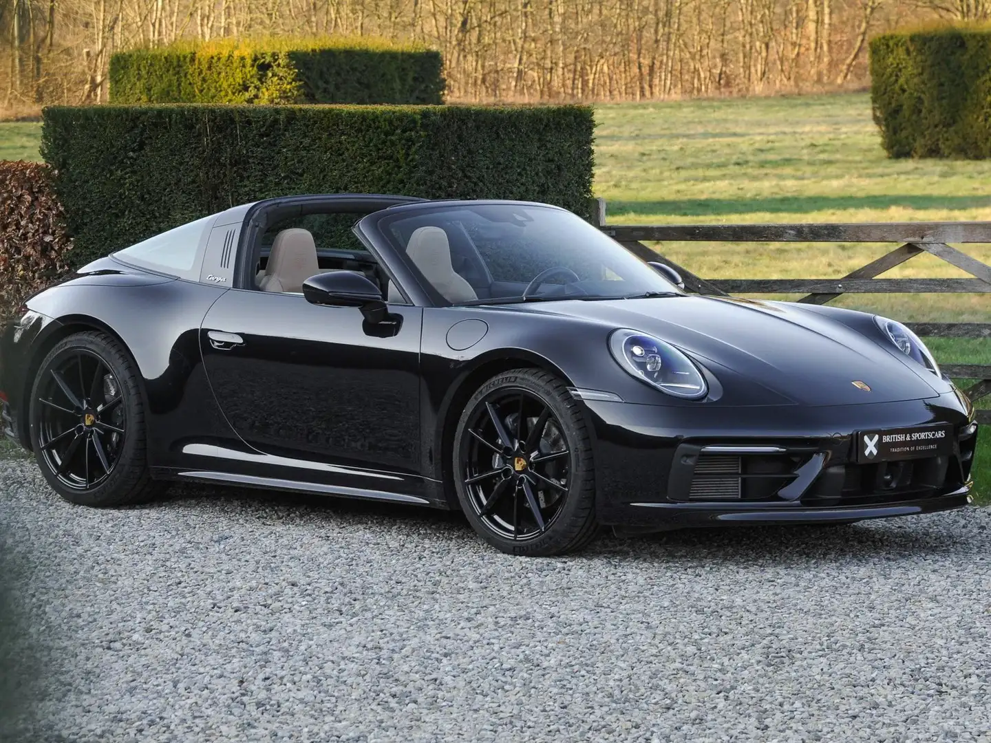 Porsche 992 Targa 4 MY23 - VAT Ref. Nero - 1