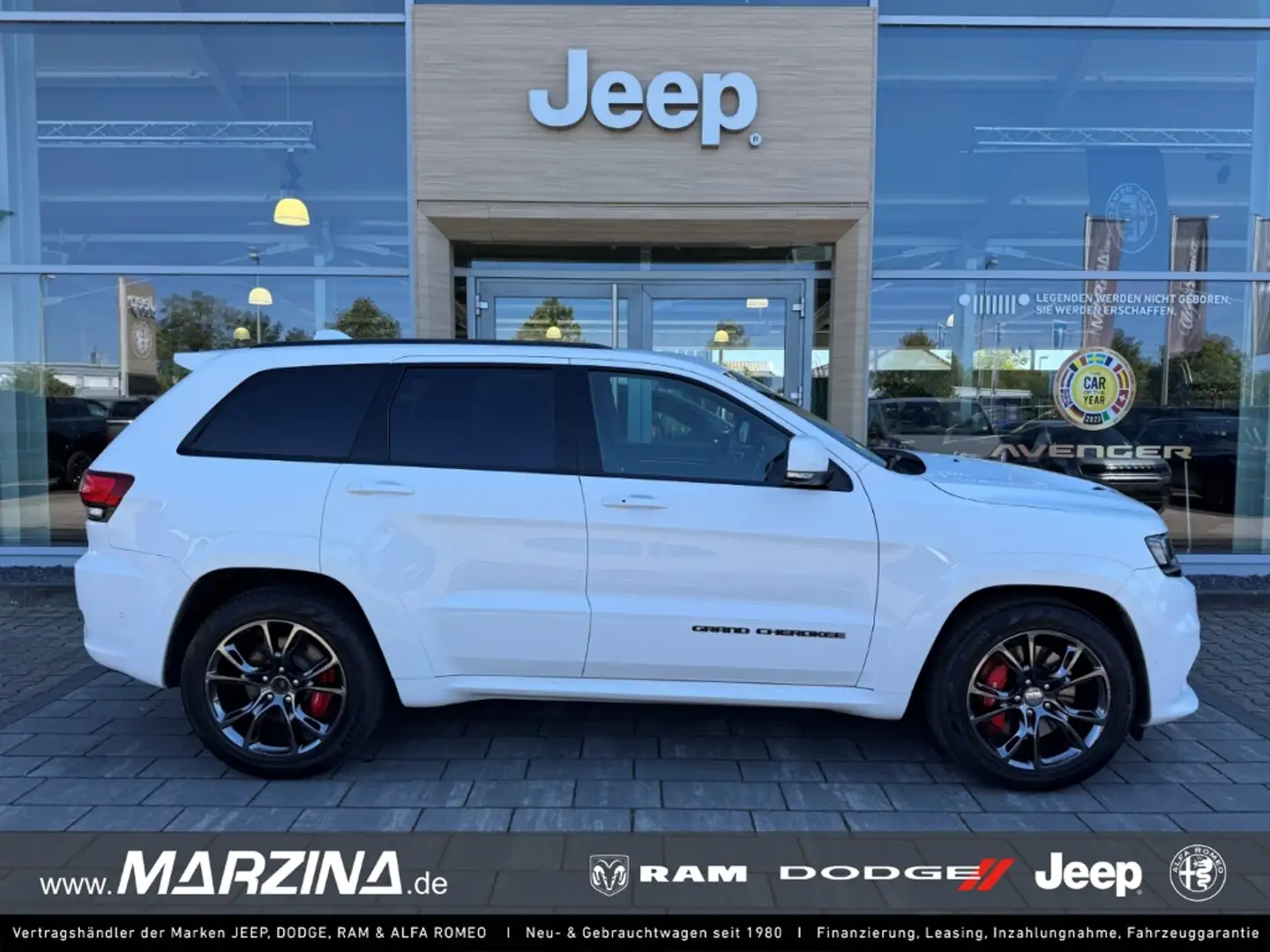 Jeep Grand Cherokee 6.4 V8 HEMI SRT 20 Zoll El. Panodach Navi Blanco - 1