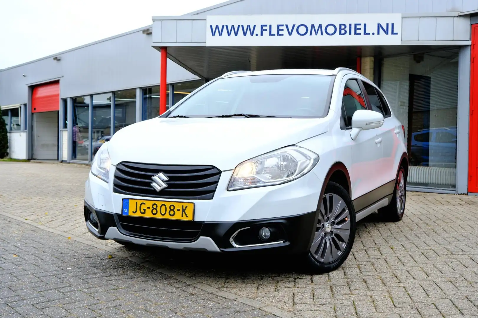 Suzuki SX4 S-Cross 1.6 120pk Exclusive Clima|LMV|Stoelverw. Blanc - 1