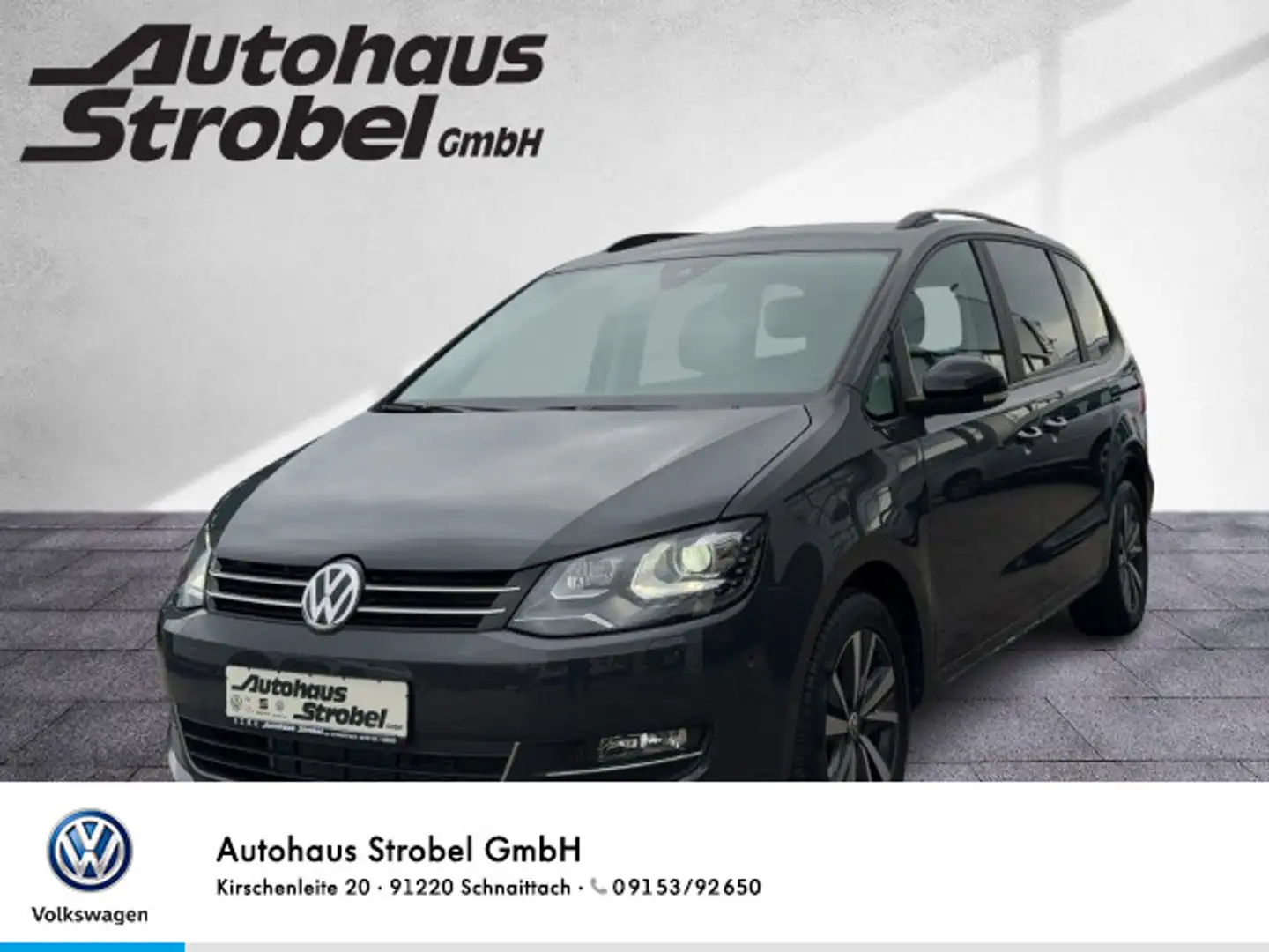 Volkswagen Sharan 1.4 TSI Highline "BLACK STYLE" DCC AHK AC Grey - 1