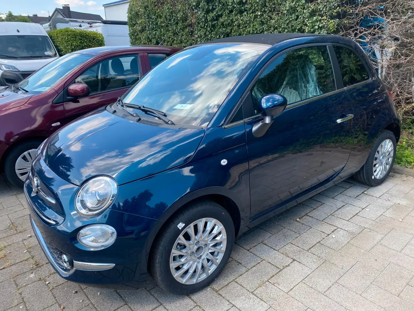 Fiat 500C 1.0 GSE N3 Hybrid Sitzheizung Fahrerseite Bleu - 1