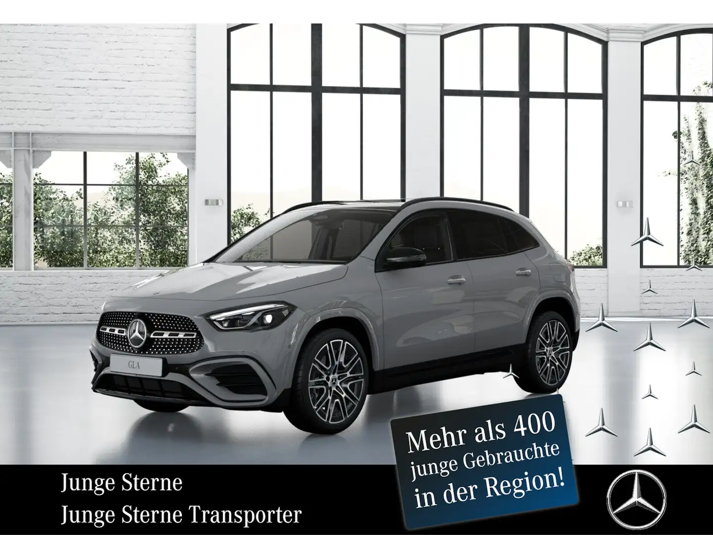 Mercedes-Benz GLA 200 *AMG*NIGHT*AHK*STHZ*PANO*360°KAMERA* Grijs - 1
