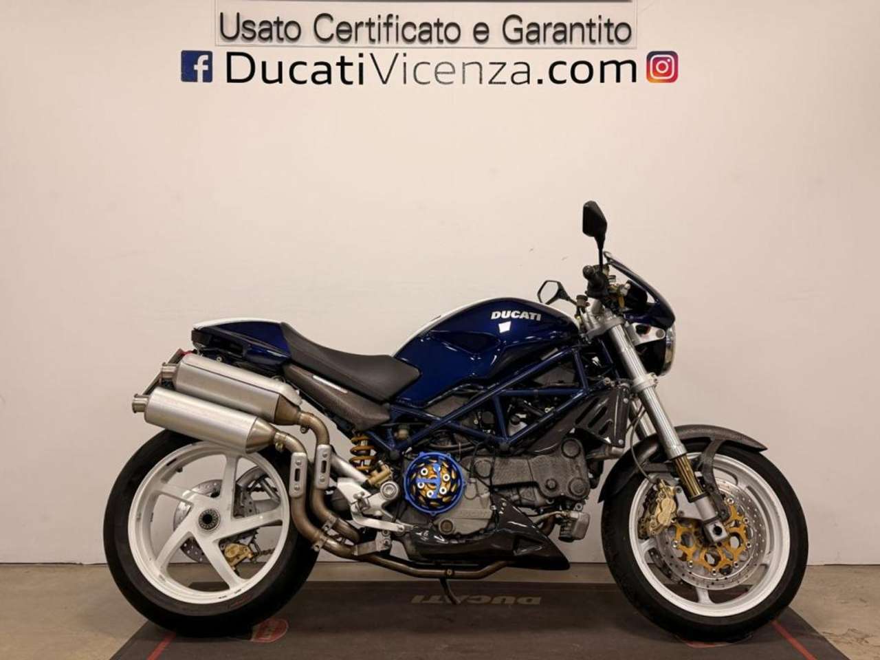 Ducati Monster S4R BLU VIPER