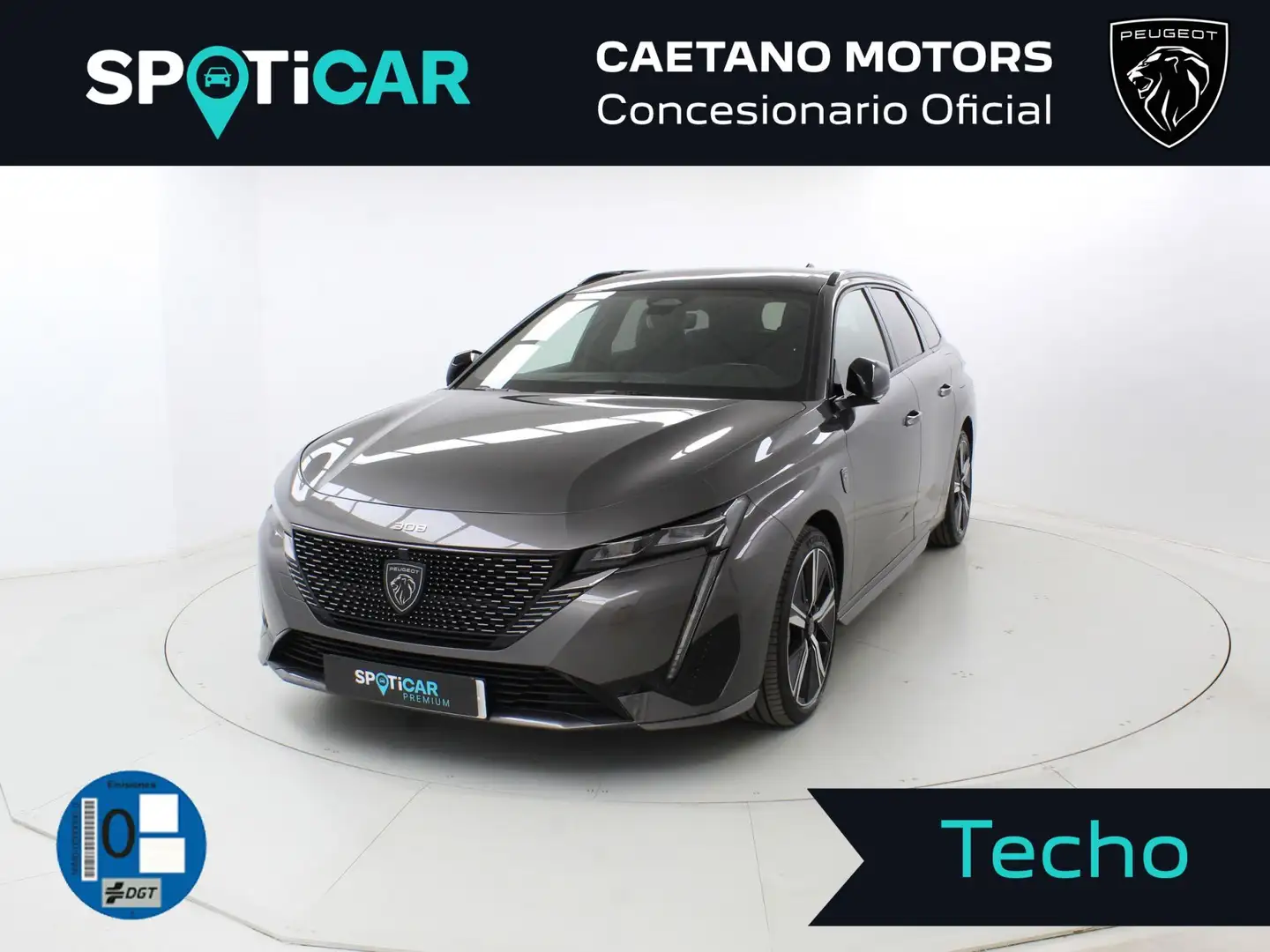 Peugeot 308 SW GT Hybrid 225 eEAT8 Gris - 1