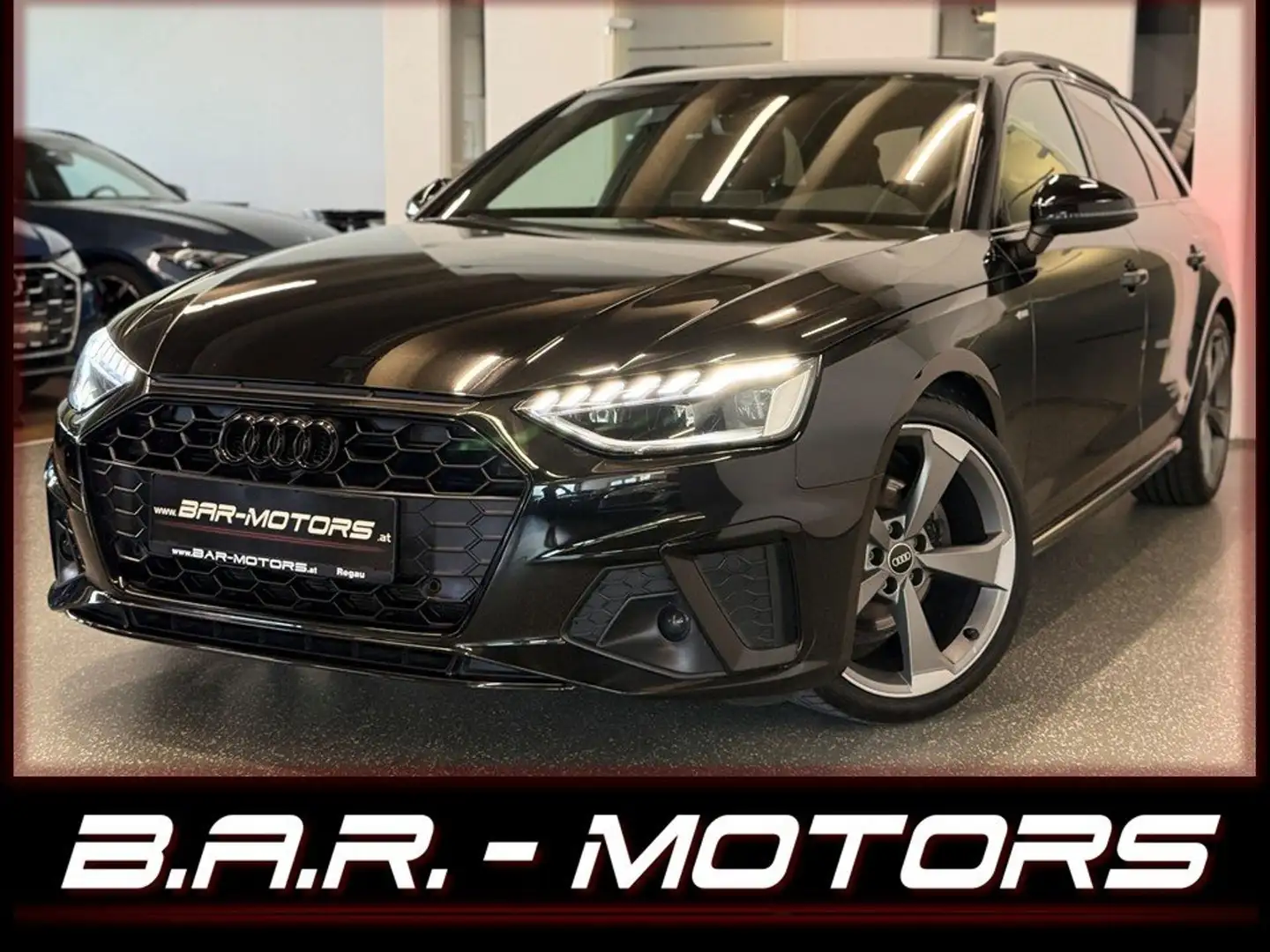 Audi A4 30 2.0 TDI SLINE*LED*VIRTUAL*B&O*AHK*AMBIENTE*PDC* Schwarz - 1