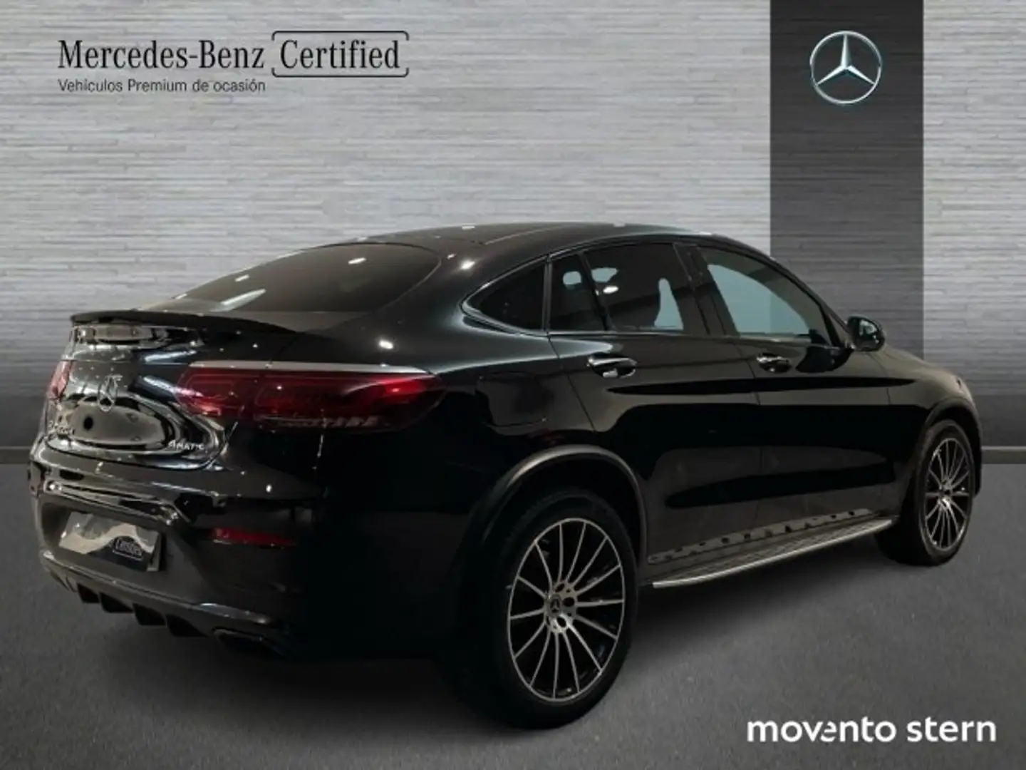 Mercedes-Benz GLC 220 Coupé 220d 4Matic 9G-Tronic Zwart - 2