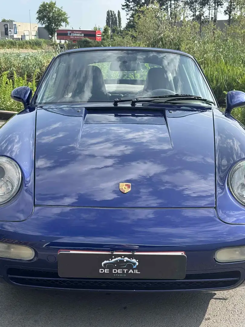 Porsche 993 911 Carrera Cabrio Blauw - 2
