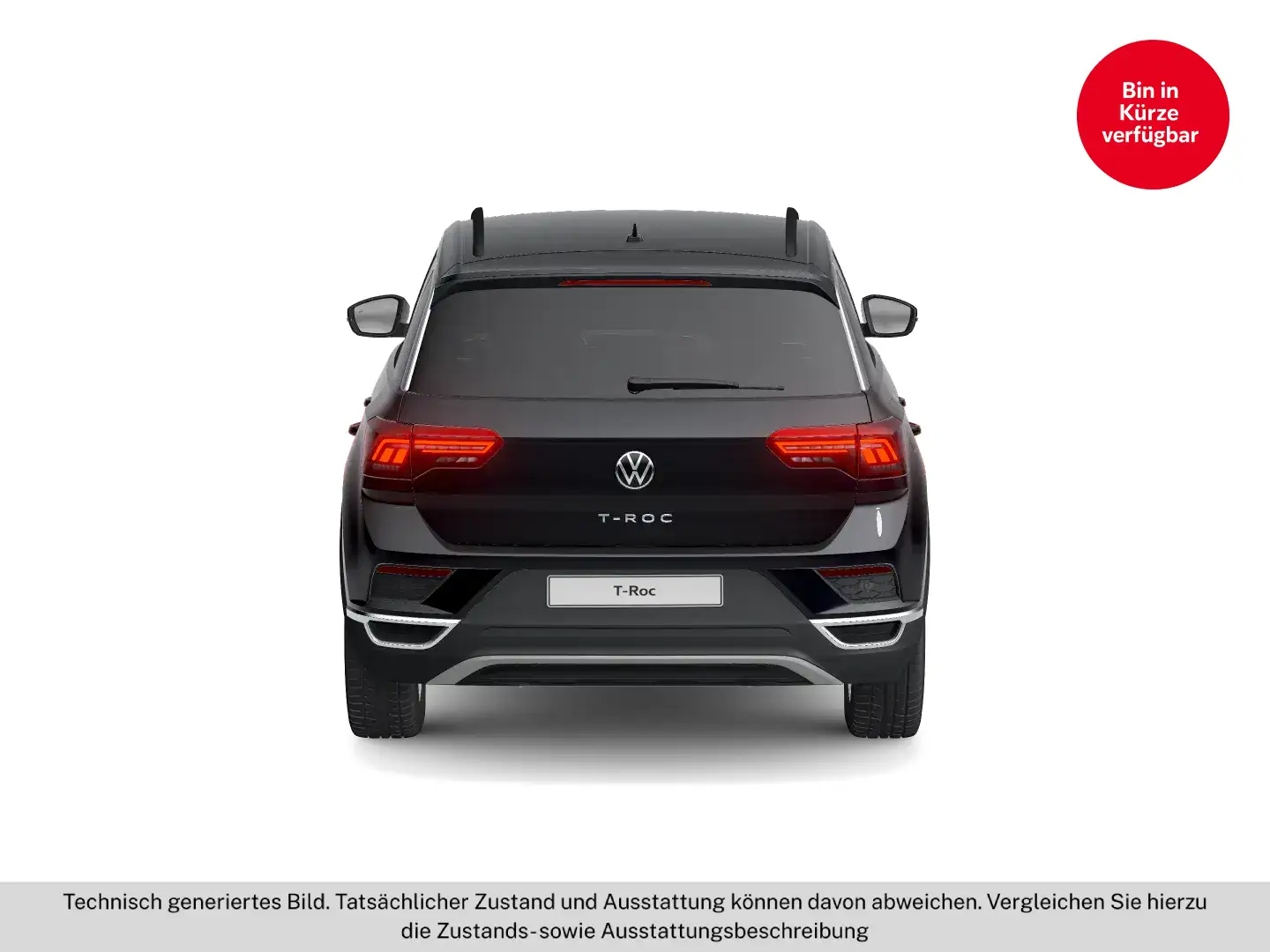 Volkswagen T-Roc Design TSI Schwarz - 2