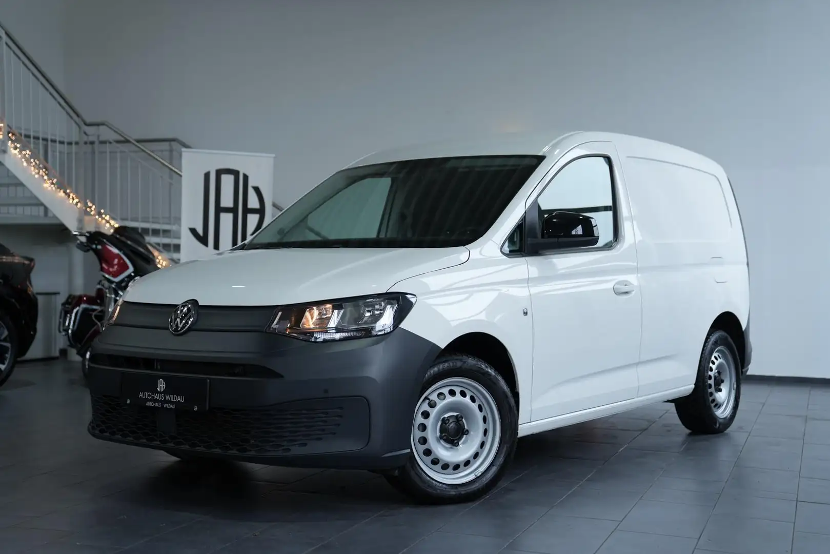 Volkswagen Caddy Cargo *WÜRTH-UMBAU*SHZ*NAV*AHK*PDC*TOT-WINK* Blanc - 1