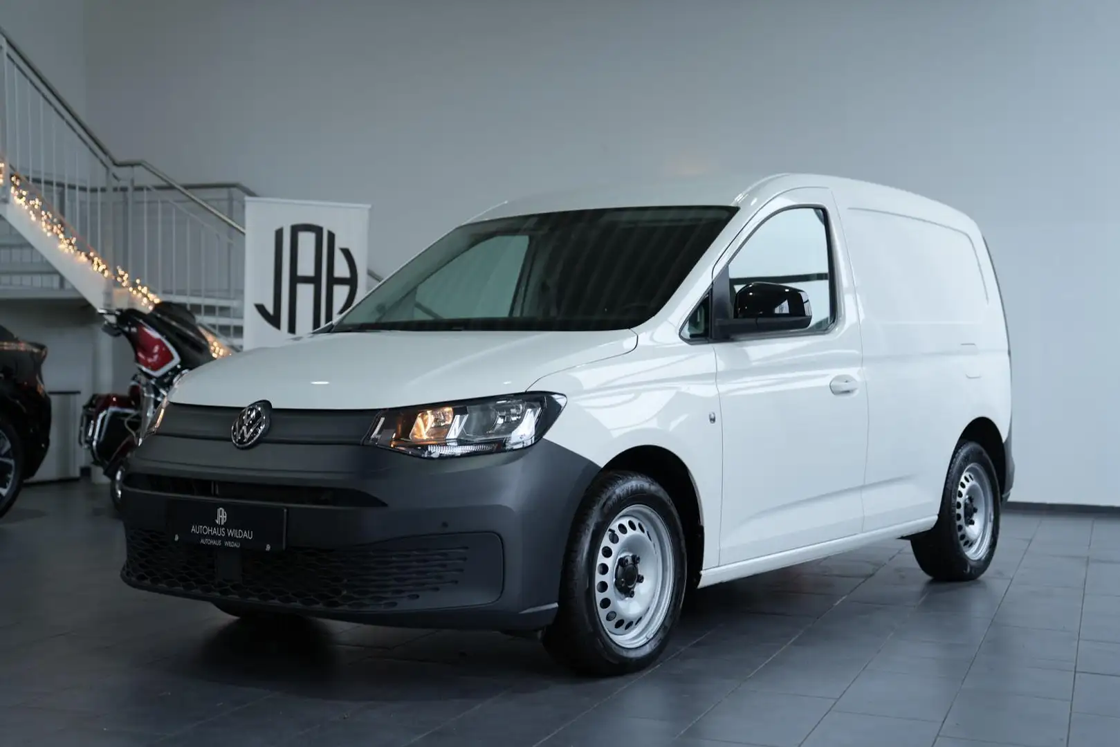 Volkswagen Caddy Cargo *WÜRTH-UMBAU*SHZ*NAV*AHK*PDC*TOT-WINK* Blanc - 2