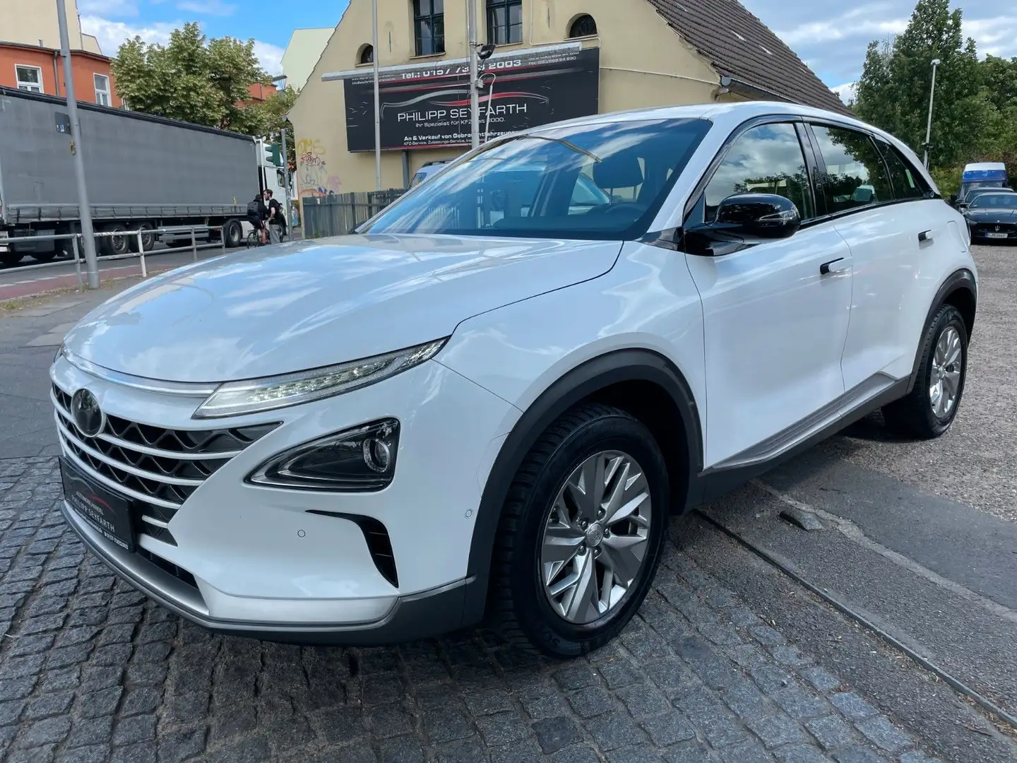 Hyundai NEXO *2.HAND*AUTOMATIK*LEDER*KAMERA*WASSERSTOFF* Blanc - 1
