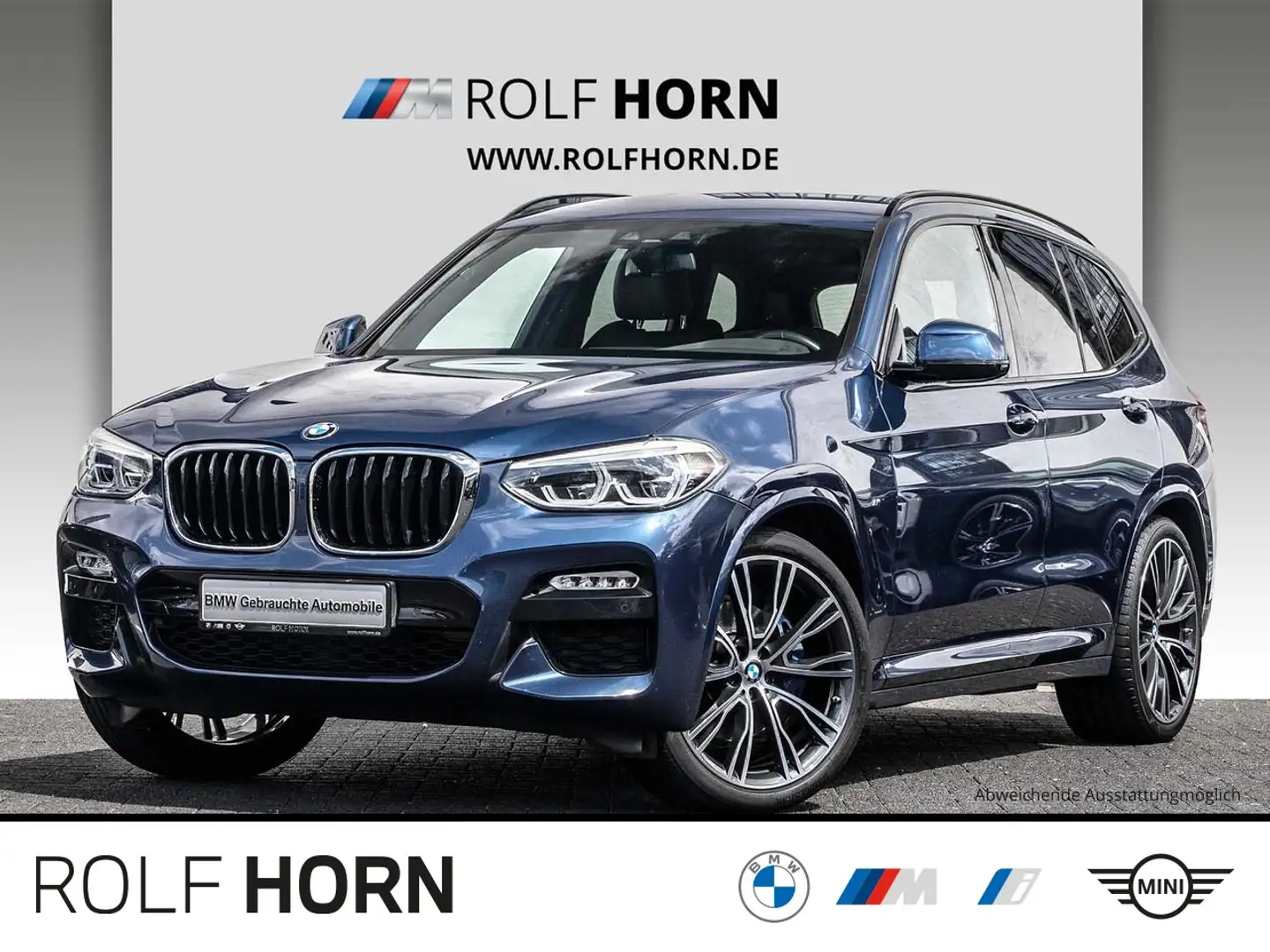 BMW X3 xDrive30i M Sportpaket adLED Navig. PDC HiFi Blau - 1