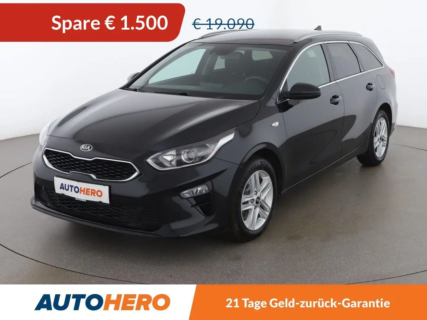 Kia Ceed / cee'd 1.6 CRDi Mild-Hybrid Silber Schwarz - 1