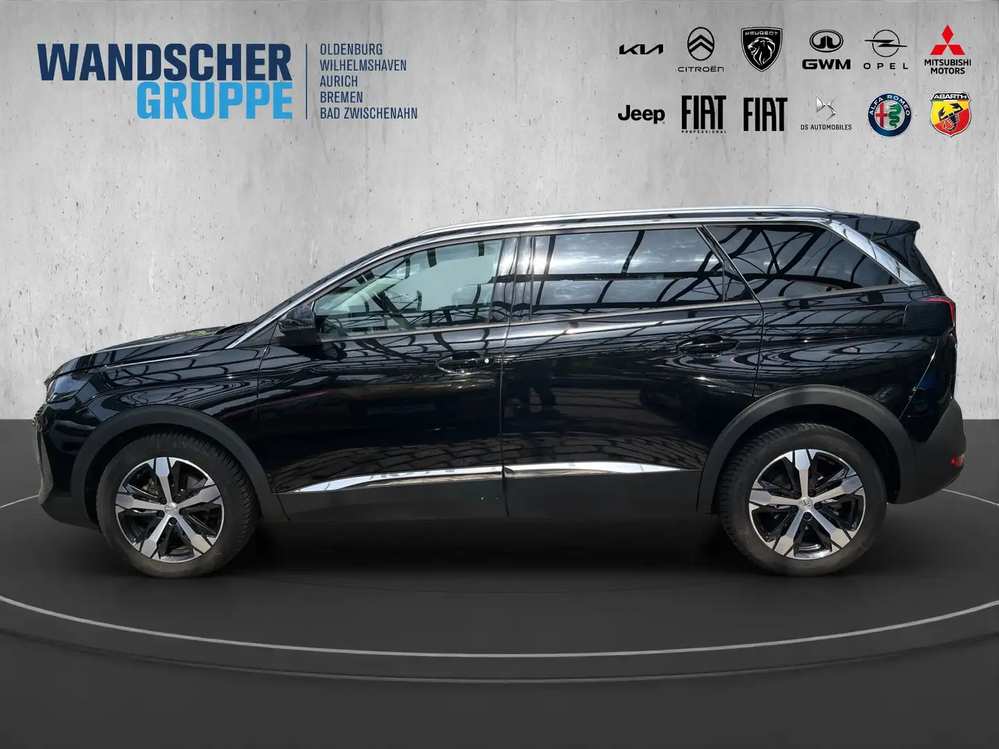 Peugeot 5008 Allure Pack PT 130 Navi+SHZ+RFK+7 Sitze Schwarz - 2