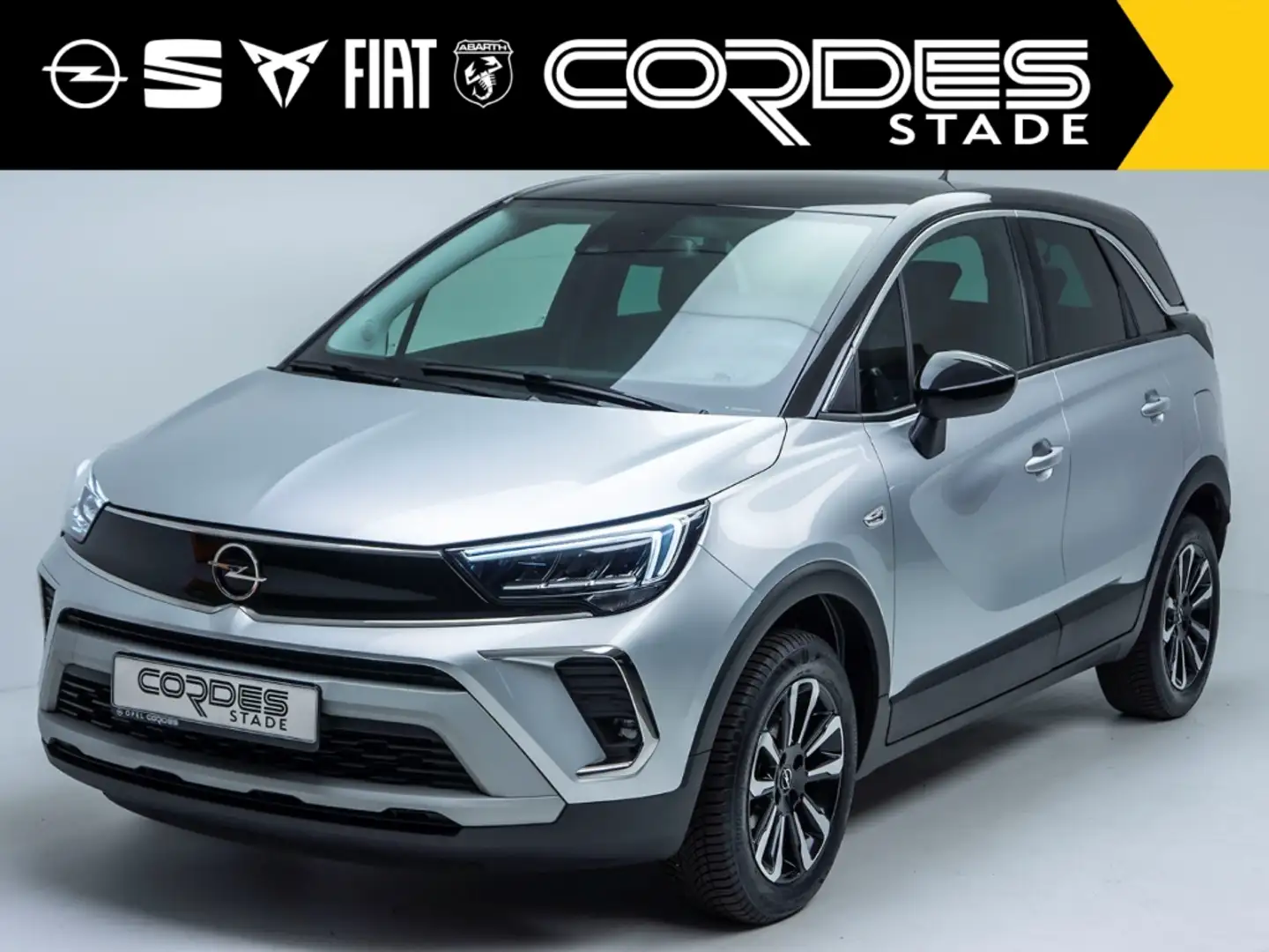 Opel Crossland Elegance 1.2 Turbo Navi Allwetter HUD (14) Silber - 2