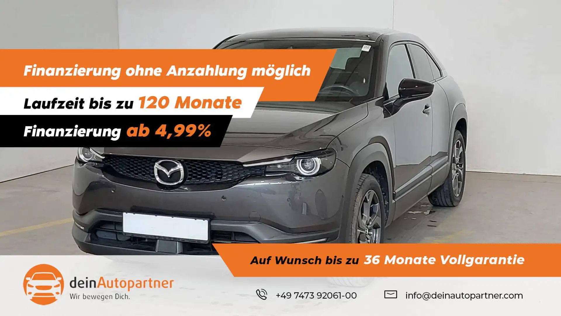 Mazda MX-30 e-Skyactiv LED/LEDER/HUD/SIDE/LANE Gris - 1