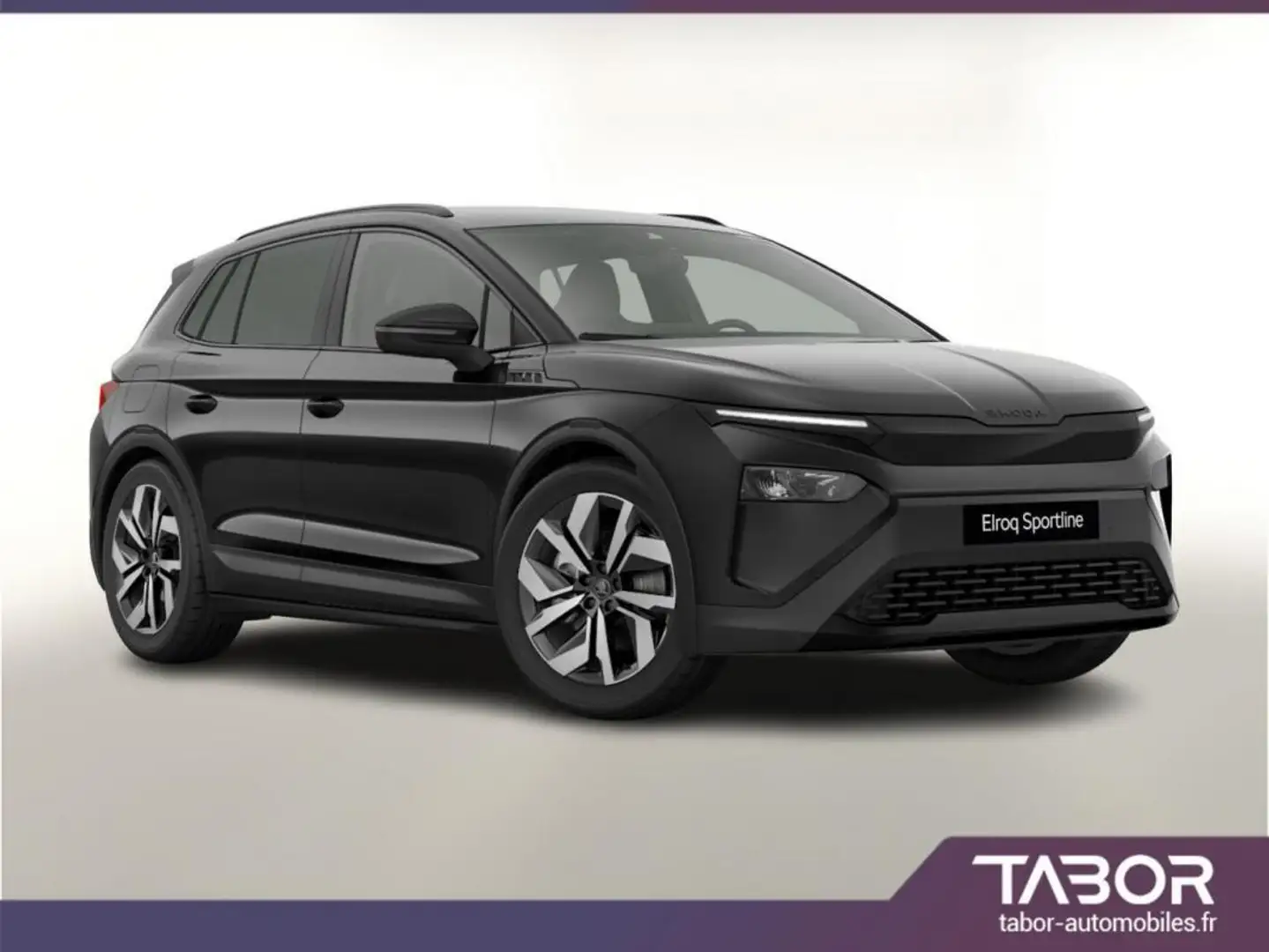 Skoda Elroq 85 Sportline LED Nav WinterP ACC Noir - 1