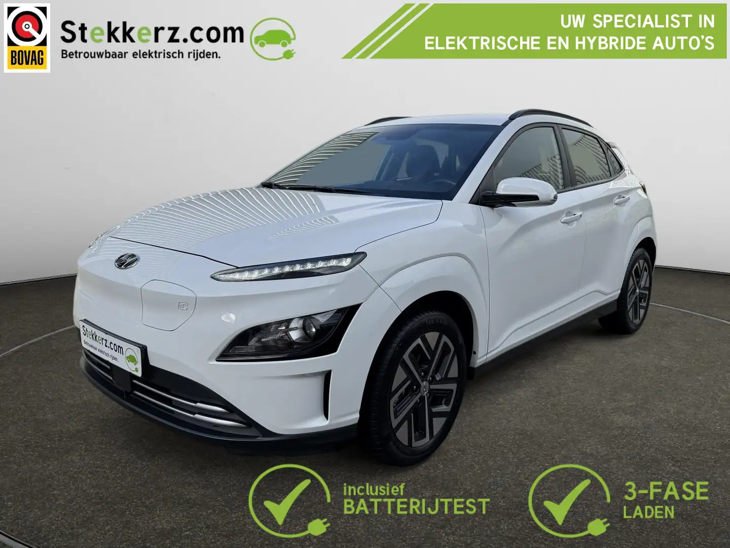 Hyundai KONA EV Comfort 39 kWh Blanc - 1