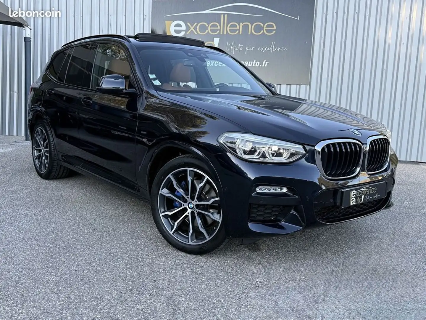 BMW X3 (G01) XDRIVE30DA 265CH M SPORT Zwart - 1