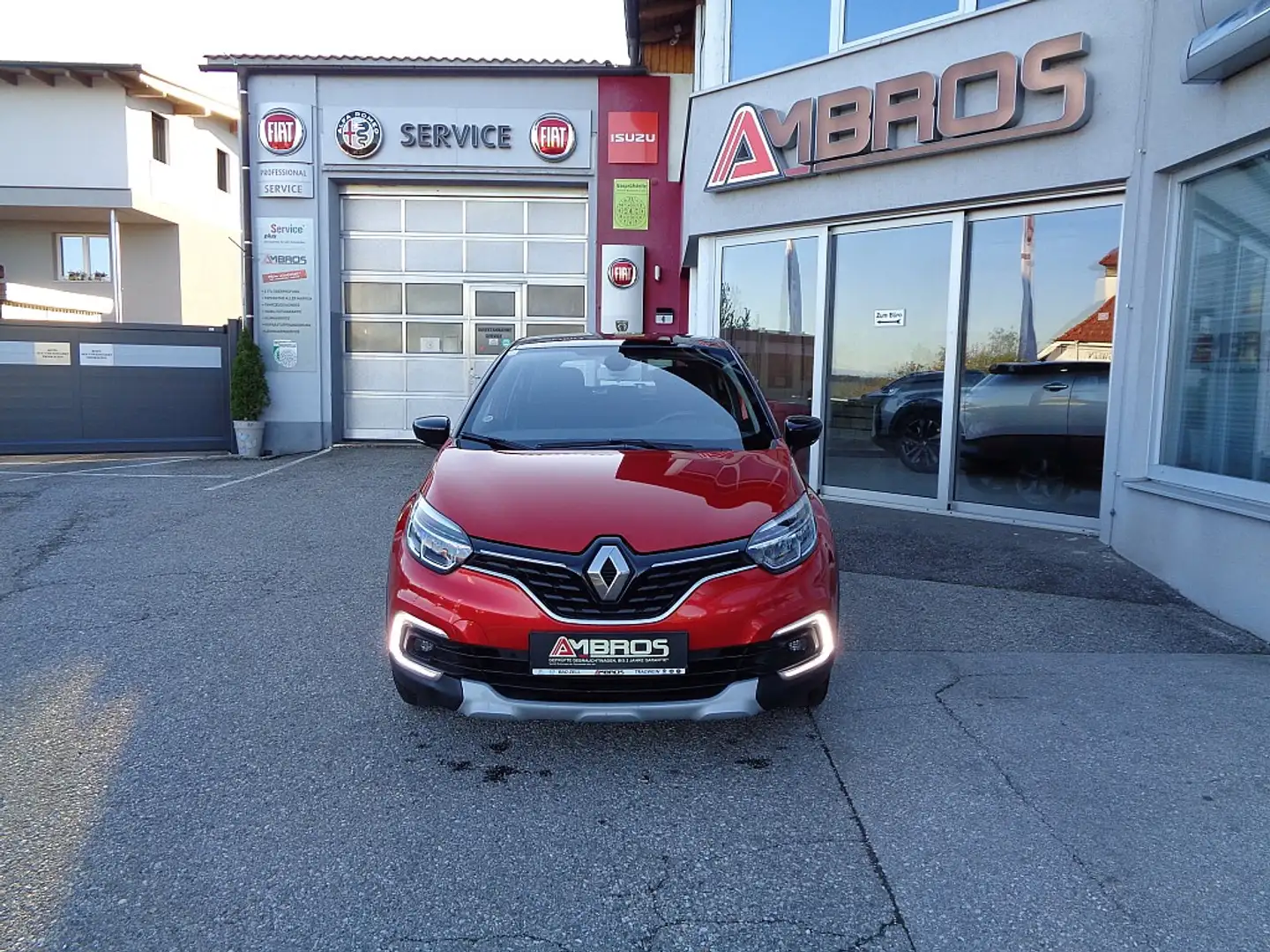 Renault Captur TCe 90 Intens 1. Besitz, Voll-LED, Navi, Kamera Rot - 2