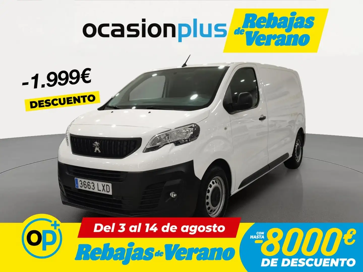 Peugeot Expert Fg. Standard 1.5BlueHDi S&S Pro 120 Blanco - 1