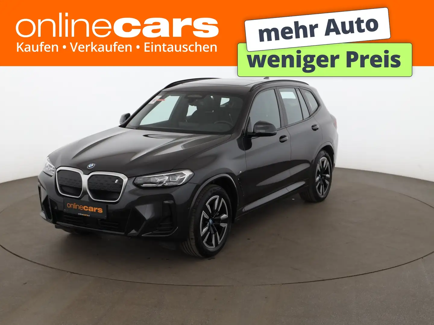 BMW iX3 M-Sport 74kWh Aut LED SKY RADAR LEDER NAVI Grau - 1